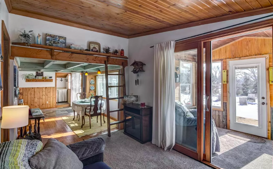 Quirky cottage and studio in Maiden Rock, Wisconsin, for sale